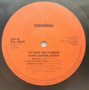 LP - The David Liebman Quintet - If They Only Knew - Insert