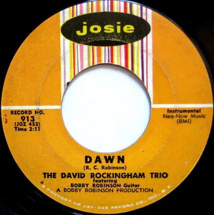 The David Rockingham Trio - That's All
