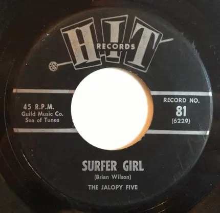 The Dacrons / The Jalopy Five - Then He Kissed Me / Surfer Girl