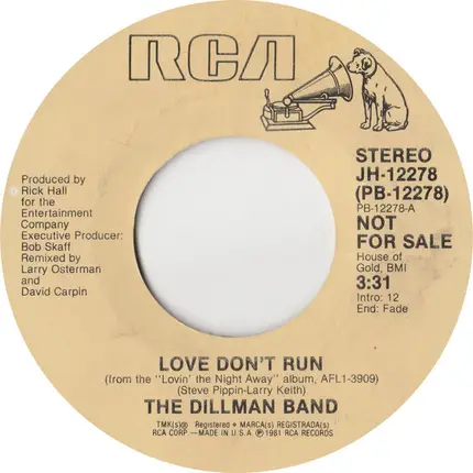 The Daisy Dillman Band - Love Don't Run