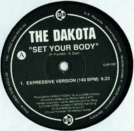 The Dakota - Set Your Body