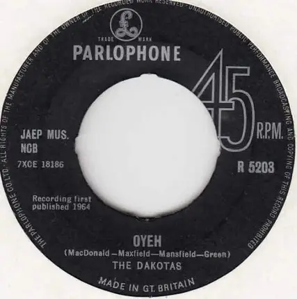 The Dakotas - Oyeh