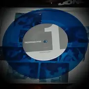 7inch Vinyl Single - The Damage Done - Never Wash Away - transparent blue pressing