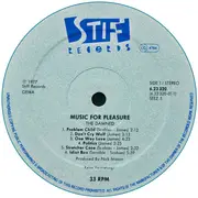 LP - The Damned - Music For Pleasure - Turquoise vinyl