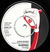 7inch Vinyl Single - The Damned - Love Song - Vanian Sleeve