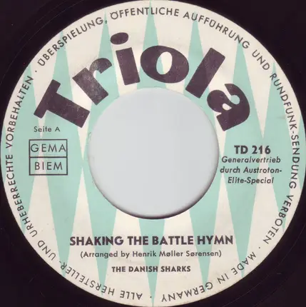 The Danish Sharks - Shaking The Battle Hymn / Little Dipper Slop