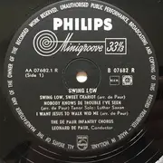 10'' - The De Paur Chorus - Swing Low