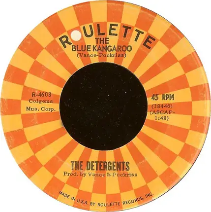 The Detergents - Double-O-Seven / The Blue Kangaroo