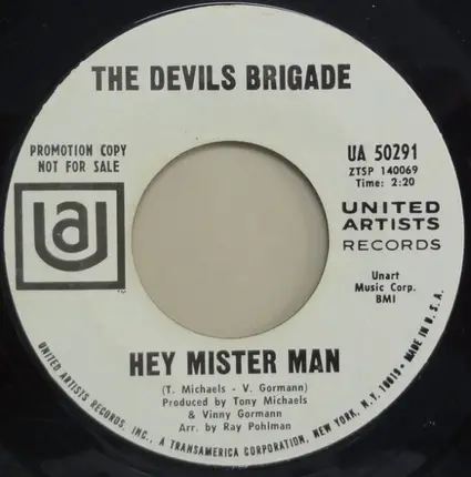 The Devil' Brigade - Dreaming Is / Hey Mister Man