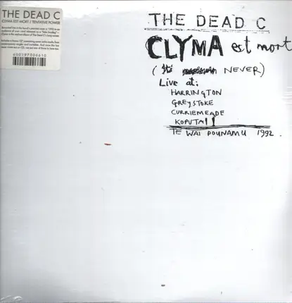 The Dead C - Clyma Est Mort / Tentative Power