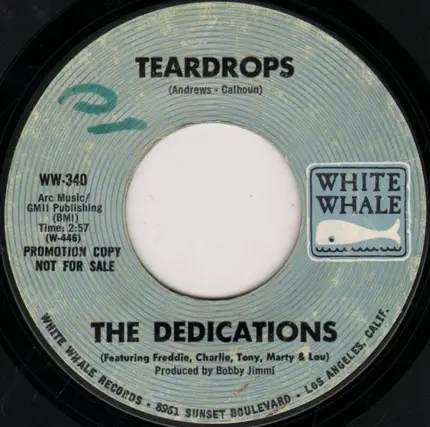 The Dedications - Teardrops