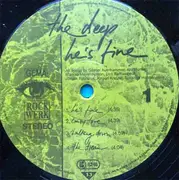 LP - The Deep - He´s Fine - poster, booklet, letter