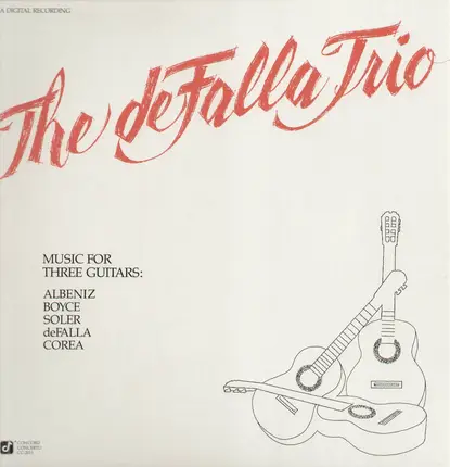 The DeFalla Trio - Music for three Guitars