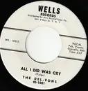 7inch Vinyl Single - The Del-Vons - All I Did Was Cry / Gone Forever