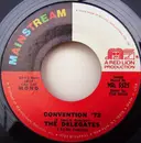 7inch Vinyl Single - The Delegates - Convention '72 / Funky Butt