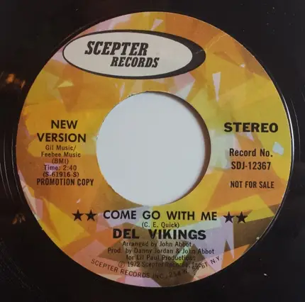The Dell-Vikings - Come Go With Me
