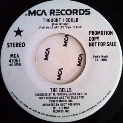 The Dells - Thought I Could