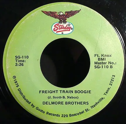 The Delmore Brothers - Blues Stay Away From Me / Freight Train Boogie