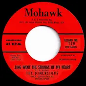 The Demensions - Zing Went The Strings Of My Heart