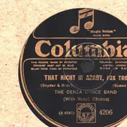 The Denza Dance Band - That Night In Araby / Susie's "Feller"