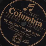 The Denza Dance Band - Yes, Sir! That's My Baby / Ukulele Lady