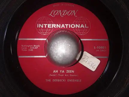 The Derbecki Ensemble - Derbecki / Ah Ya Zeen