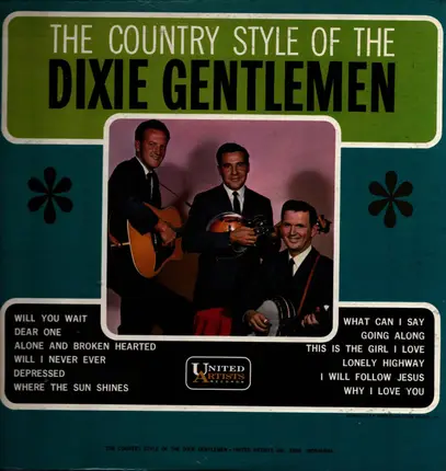 The Dixie Gentlemen - The Country Style Of The Dixie Gentlemen