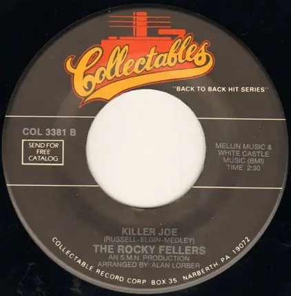 The Dixiebelles With Cornbread And Jerry / The Rocky Fellers - (Down At) Papa Joe's /  Killer Joe