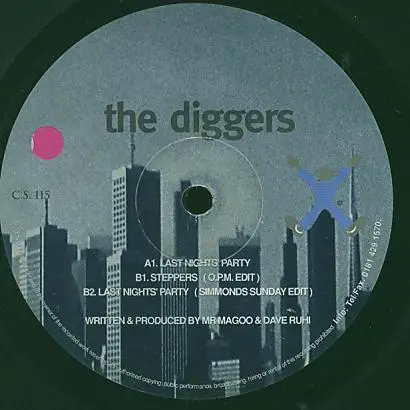 The Diggers - Last Night's Party