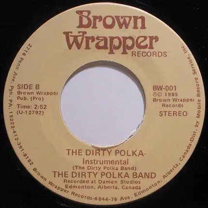 The Dirty Polka Band - The Dirty Polka