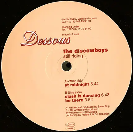 The Discowboys - Still Riding