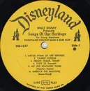LP - The Disneyland Concert Orchestra And The Disneyland Children's Sing-Along Chorus - Songs Of Our Heritage For Young Americans