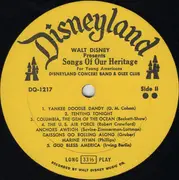LP - The Disneyland Concert Orchestra And The Disneyland Children's Sing-Along Chorus - Songs Of Our Heritage For Young Americans