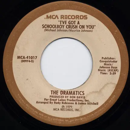 The Dramatics - I Just Wanna Dance With You