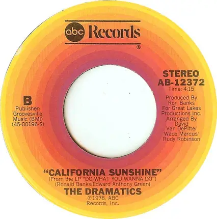 The Dramatics - Stop Your Weeping
