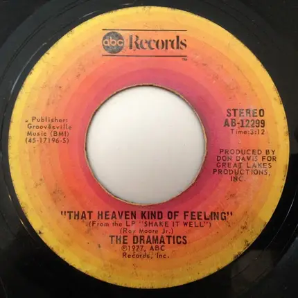 The Dramatics - Shake it Well