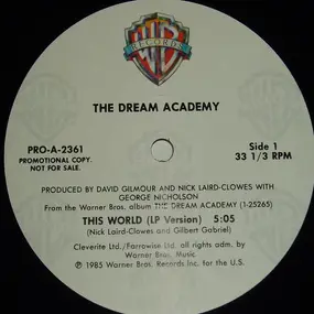 The Dream Academy - This World