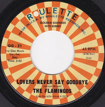The Dreamlovers / The Flamingos - If I Should Lose You / Lovers Never Say Goodbye