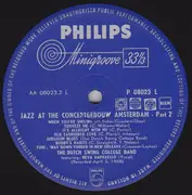 LP - The Dutch Swing College Band Featuring Neva Raphaello - Jazz At The Concertgebouw Amsterdam