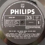 LP - The Dutch Swing College Band - Doctor Jazz