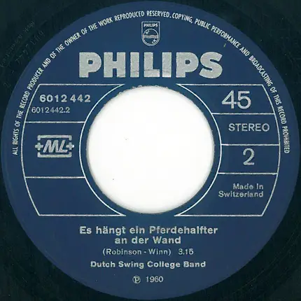 The Dutch Swing College Band - Ice Cream