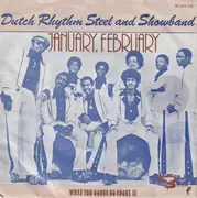7inch Vinyl Single - The Dutch Rhythm Steel & Showband - January, February