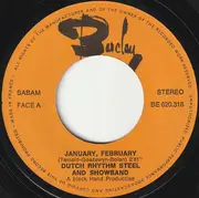 7inch Vinyl Single - The Dutch Rhythm Steel & Showband - January, February