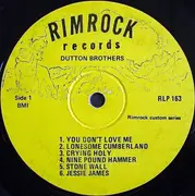 LP - The Dutton Brothers - The Grass Sound Of The Dutton Brothers - Mono
