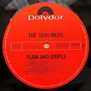 LP - The Dubliners - Plain And Simple