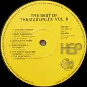 LP - The Dubliners - The Best Of The Dubliners Volume 1