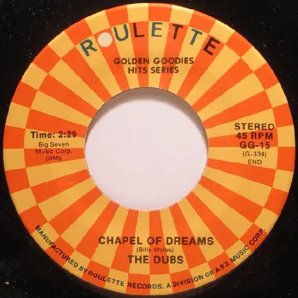 The Dubs - Could This Be Magic / Chapel Of Dreams
