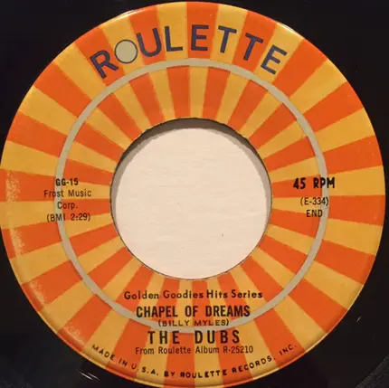 The Dubs - Could This Be Magic / Chapel Of Dreams