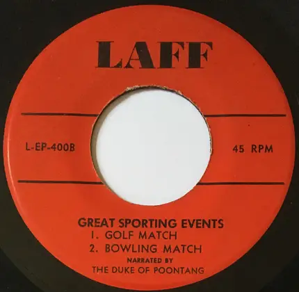The Duke Of Poontang - Great Sporting Events