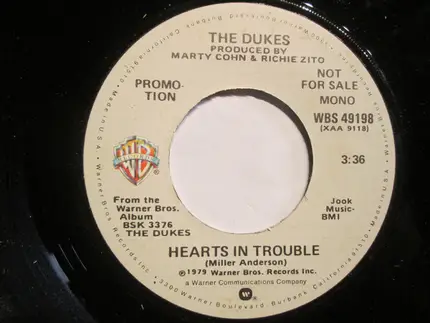 The Dukes - Hearts In Trouble